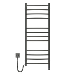 Electric Towel Rail BLACK CAMELLIA Sensor 480x1200 left