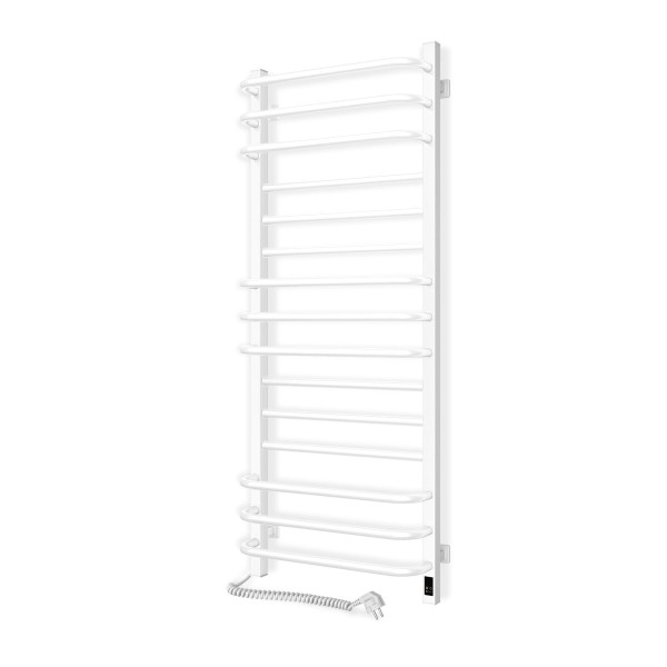 Electric Towel Rail WHITE GRANDIS Sensor 480х1200 left