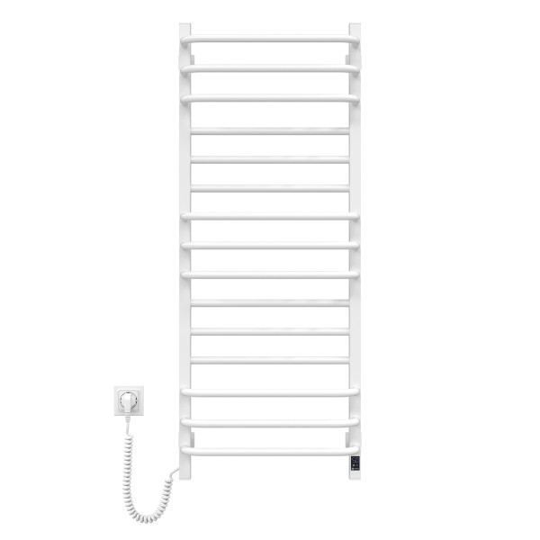 Electric Towel Rail WHITE GRANDIS Sensor 480х1200 left