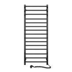 Electric Towel Rail BLACK GRANDIS Sensor 480х1200 right