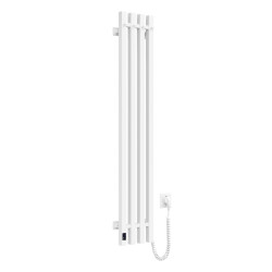 Electric bathroom radiator WHITE NAVIN LEVANTE 210х1200 right